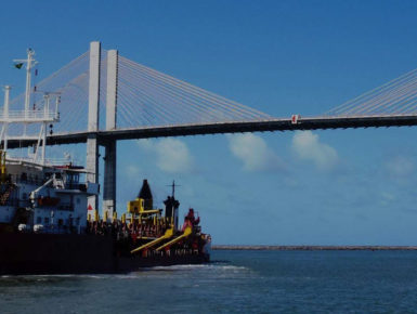 Execução do Plano Básico Ambiental (PBA) para o monitoramento da obra de dragagem do Porto de Natal